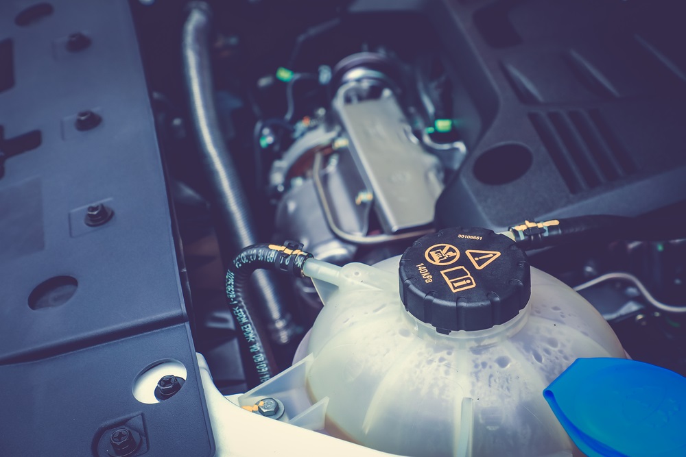 how to get air out of coolant system