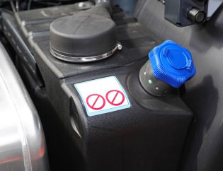 how to check diesel exhaust fluid level