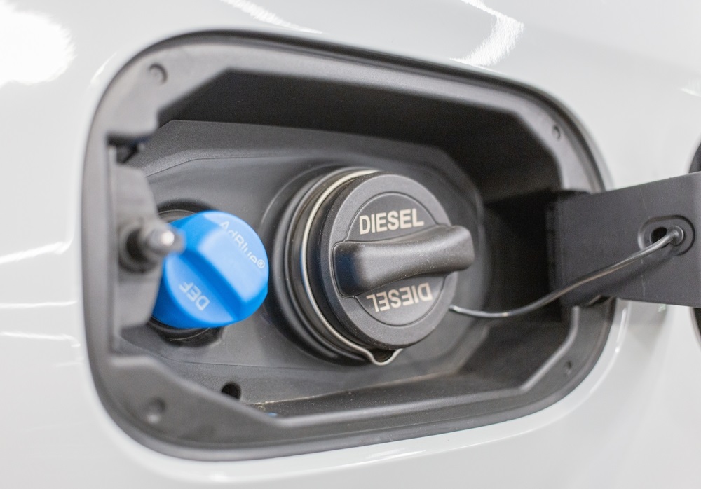 how to check diesel exhaust fluid level