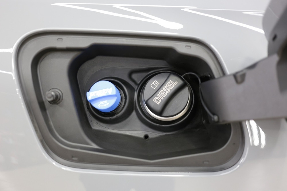 how to check diesel exhaust fluid level