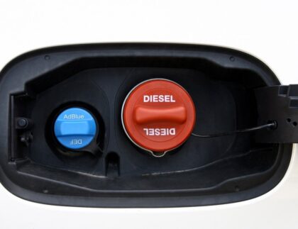 Diesel exhaust fluid storage conditions and containers.