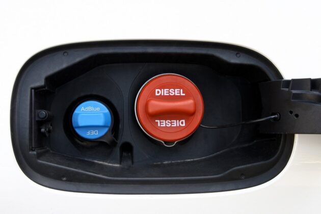 Diesel exhaust fluid storage conditions and containers.