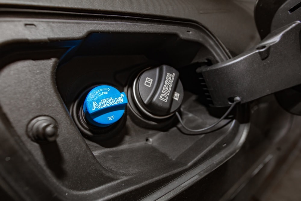 Diesel exhaust fluid storage conditions and containers.