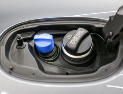 Diesel engine using AdBlue for emission reduction in SCR vehicles